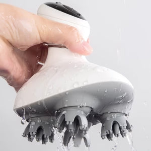 جهاز تدليك فروة الرأس الكهربائي – مقاوم للماء وقابل للشحن